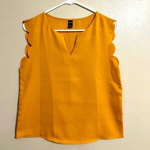 Mustard Classy Tank Top, NWOT
